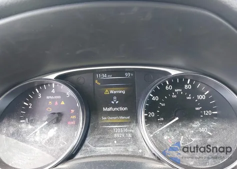 2015 Nissan Rogue Sv from USA, damaged, VIN 5N1AT2MT5FC897170